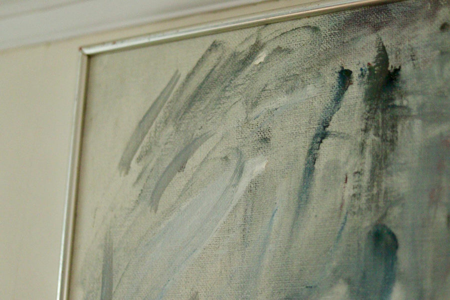 Original Mid Century Oil on Panel – “Abstract Motif”