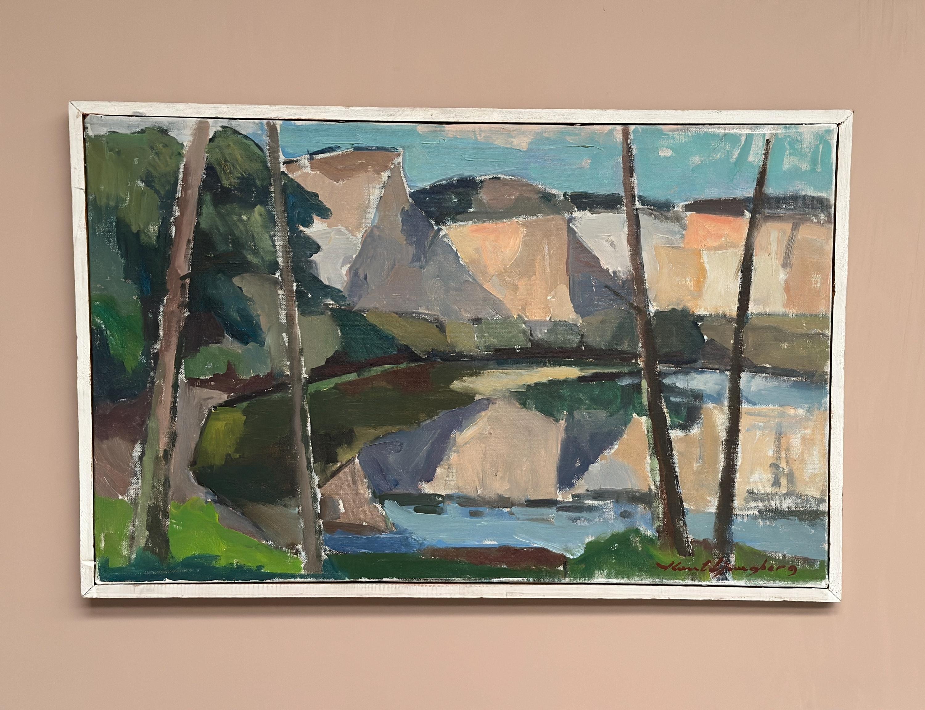“Abstract Landscape” by Knut Ljungberg