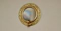 Vintage Brass Sconce with Mirror