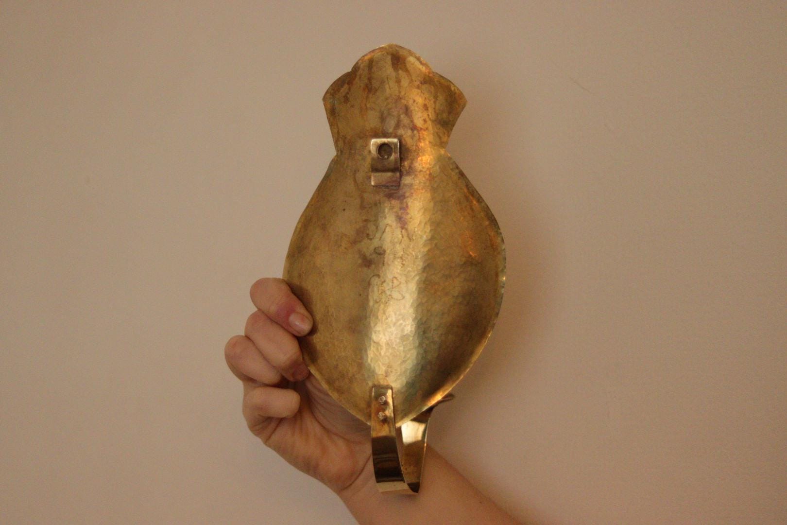Pair of Mid Century Swedish Brass Sconces
