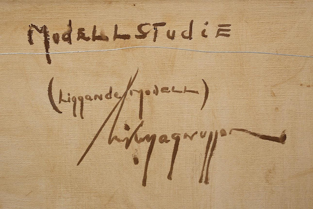 “Reclining Nude Woman” by Erik Magnusson