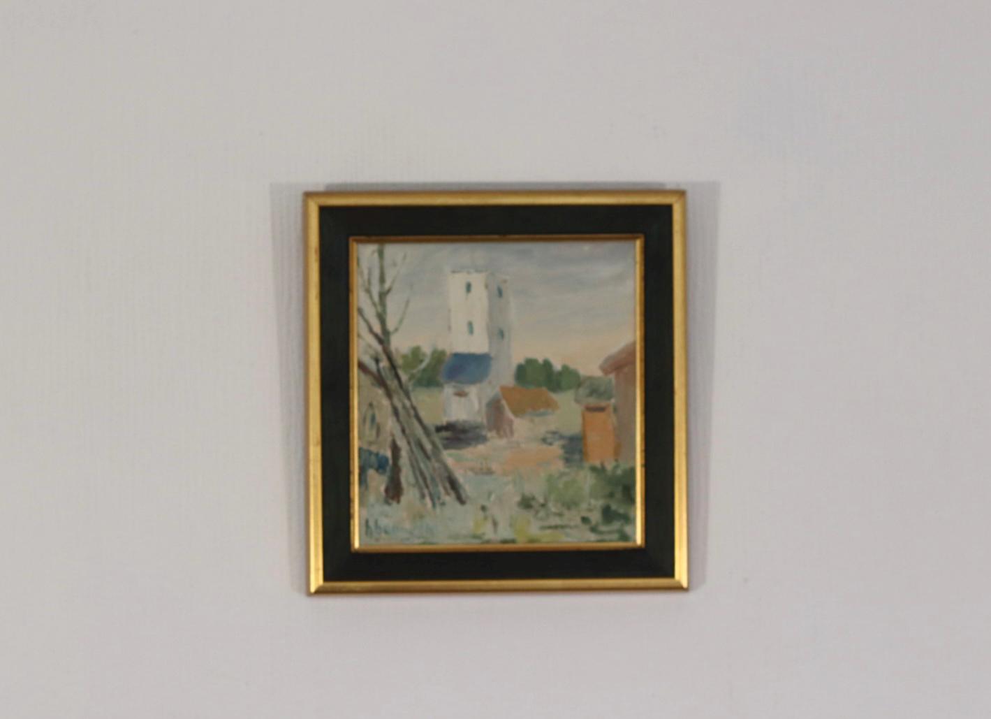 “Village” (Attributed to H. Benneth)