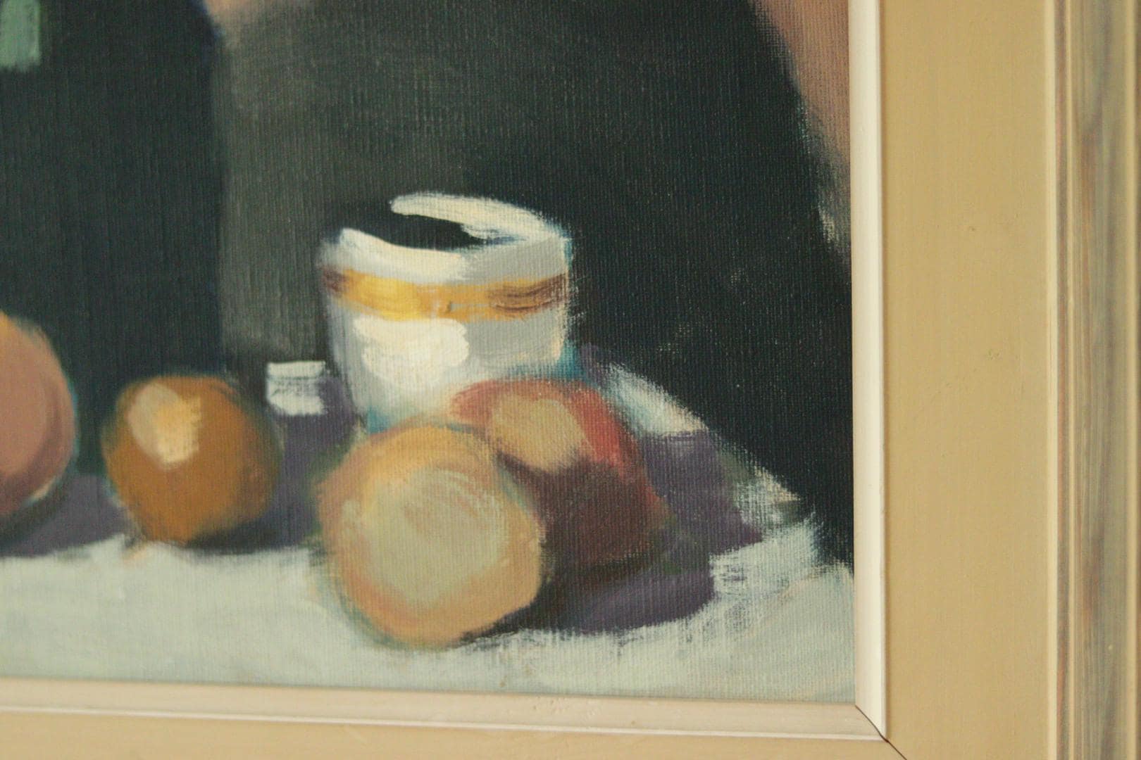 Original Swedish Oil on Canvas Painting "Still Life Arrangement"