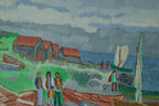 Fishing Village by K. Ganzer