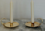 Pair of Swedish Mid-Century Candlestick Holder by Skutuna
