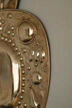 Pair of Large  Mid Century Swedish  Brass Baroque Sconces with double arm Design