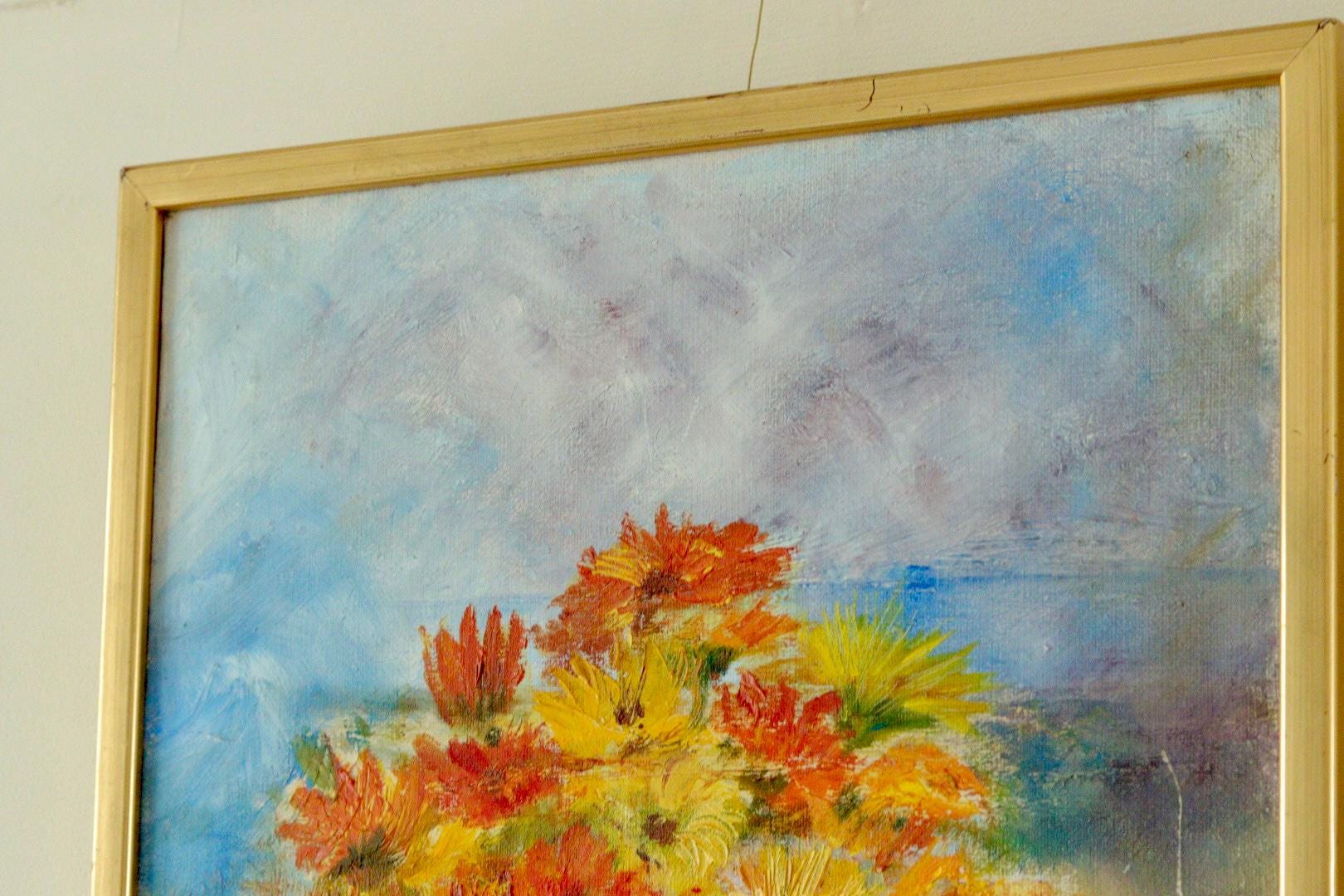 "Orange Bouquet 90" by Lilian Lindh