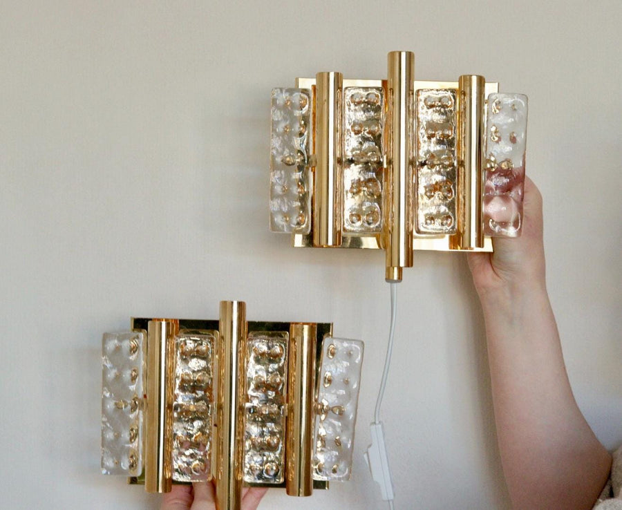 Pair of Vintage Brass Lamps by Hans-Agne Jakobsson