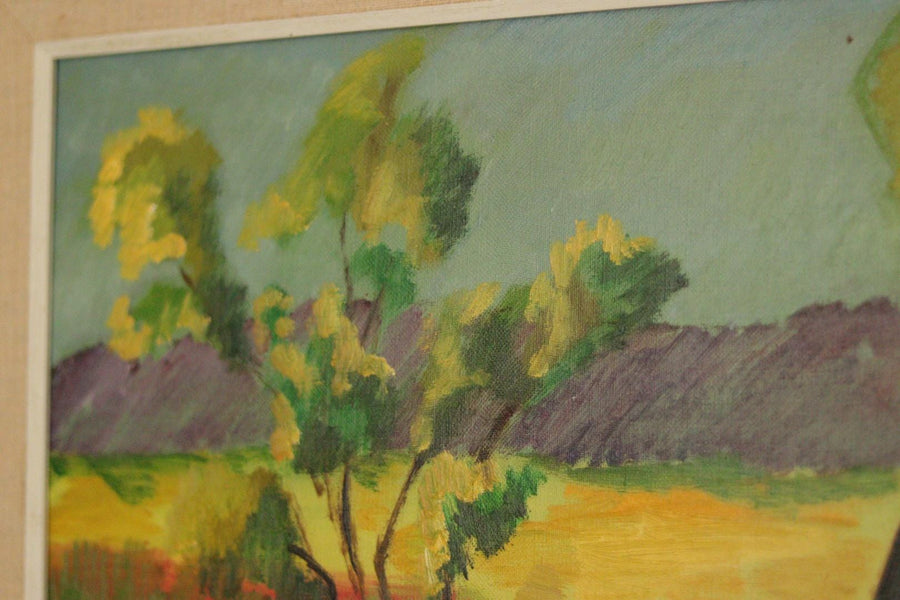 “Landscape with Barn” by Bror Göransson