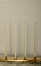 Mid-Century Swedish Brass Candelabra by Pierre Forsell for Skultuna