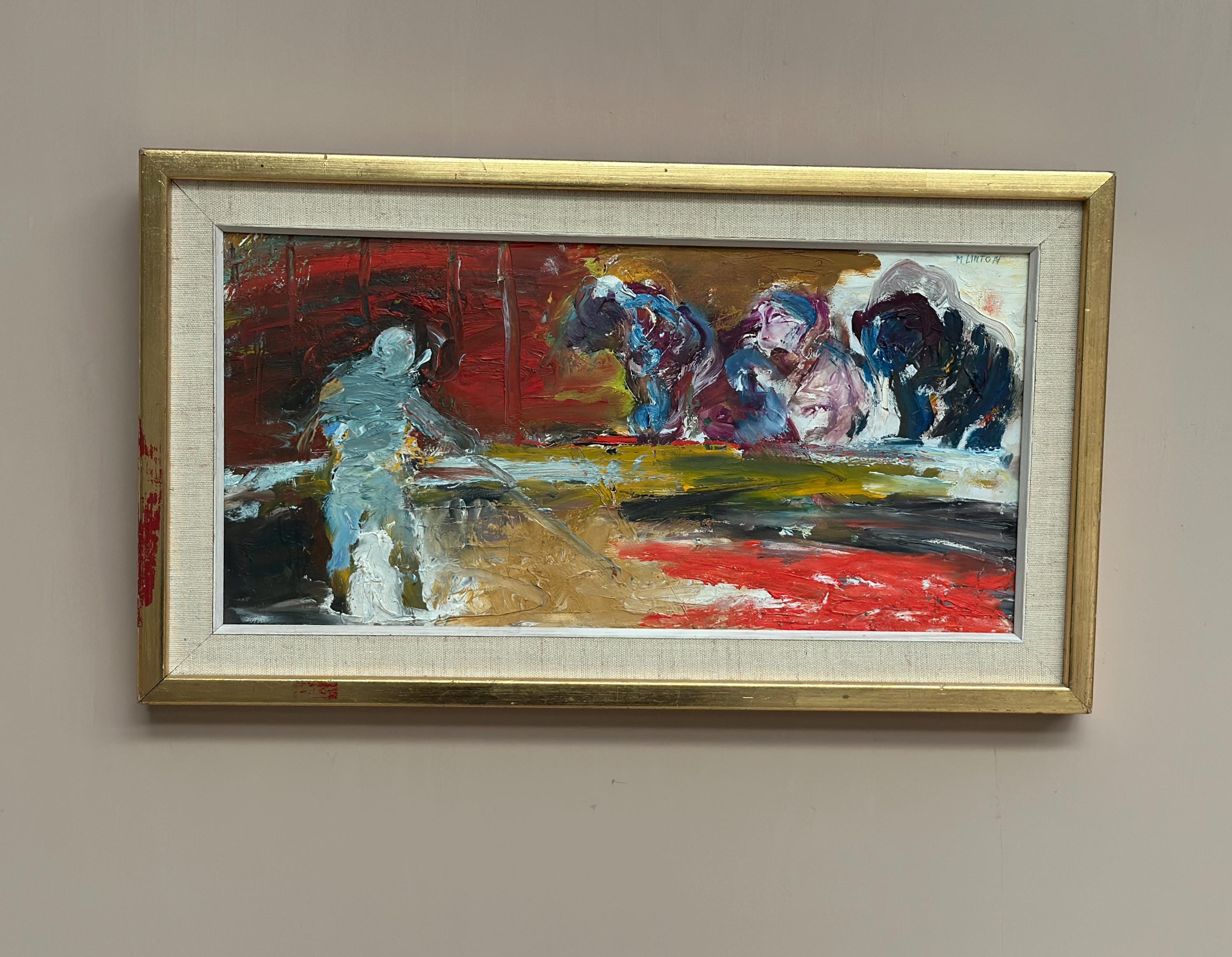 “Abstract Figures” by Margareta Linton