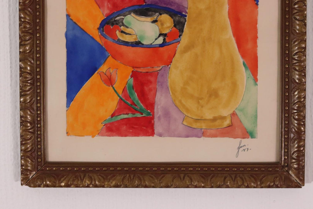 Vase with Fruit