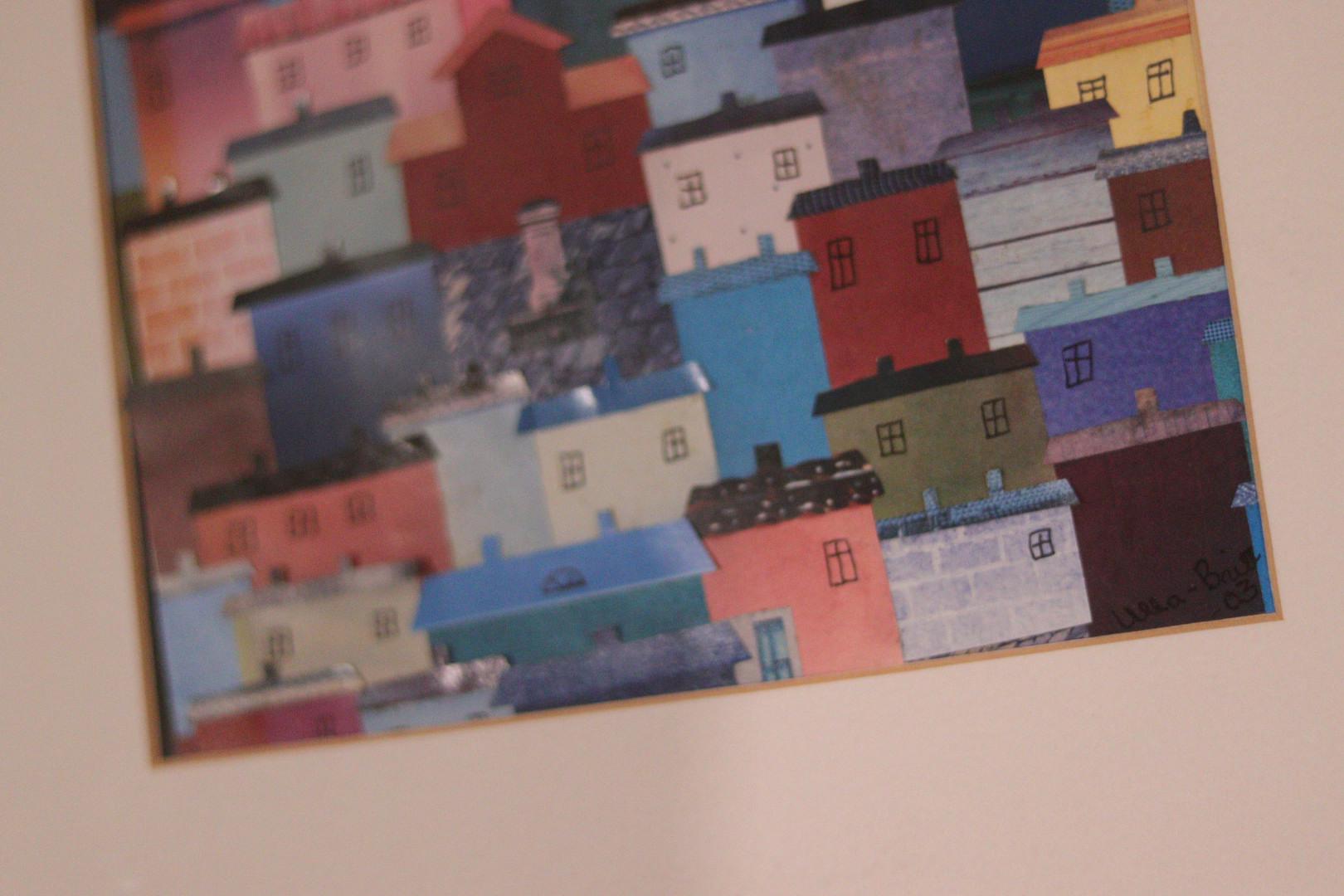 “Collage of Houses” by Ulla‑Britt Finnman