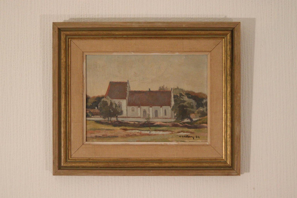 “Skanör Church” by Karl Lundborg