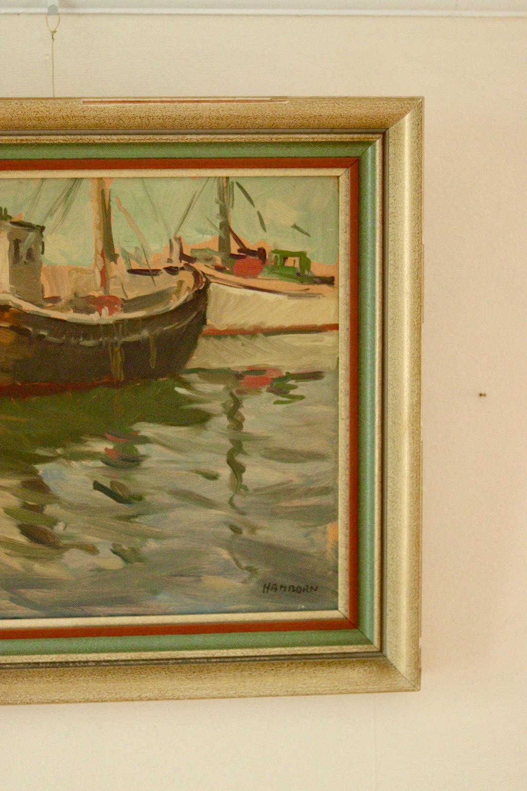 "Boats at Rest" Axel Hamborn