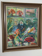 “Interior with Figures” by Erik Lo