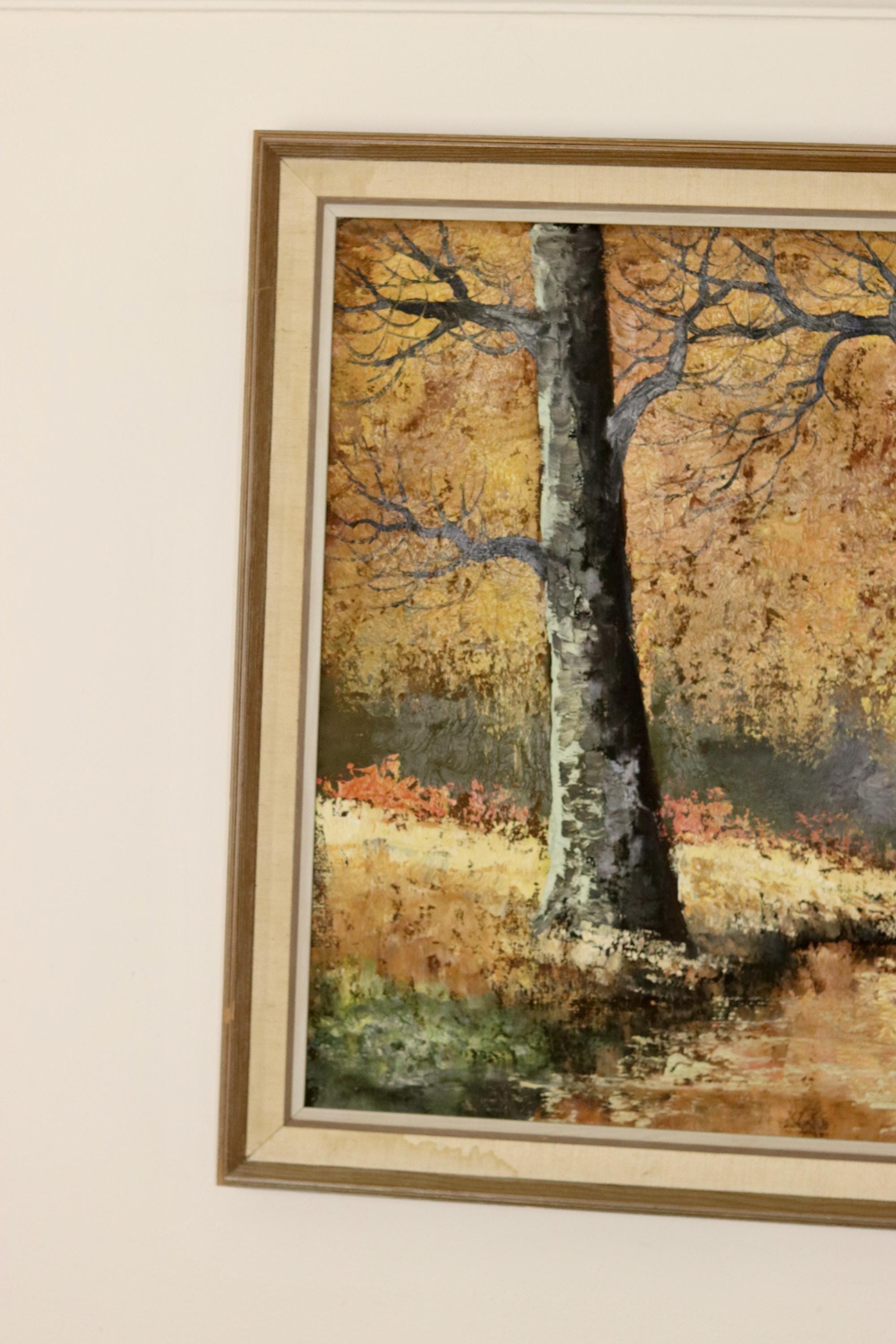 "Autumn in the Woods"- Signed Susan Krammer