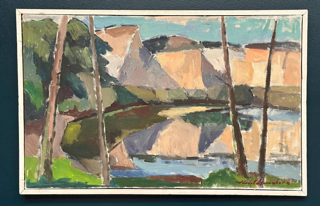 “Abstract Landscape” by Knut Ljungberg