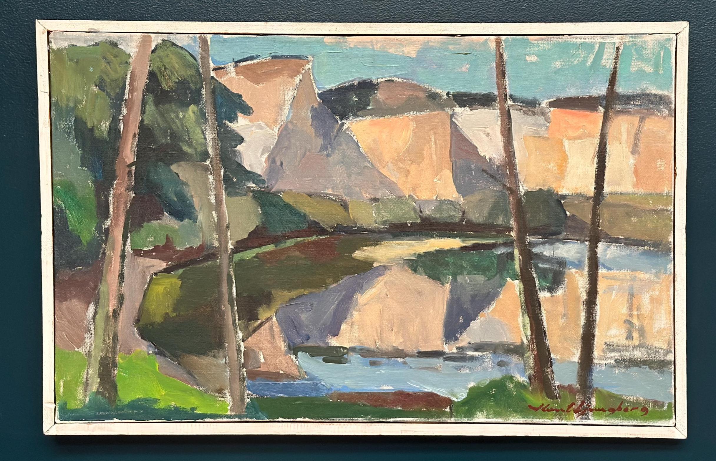 “Abstract Landscape” by Knut Ljungberg