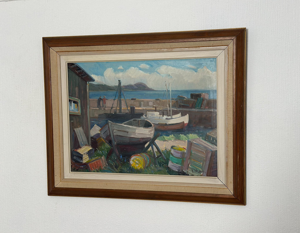 “Boats in Port” by Eskil Skans