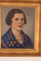 “Portrait of Lilly Lundberg” by Maj Jerndahl