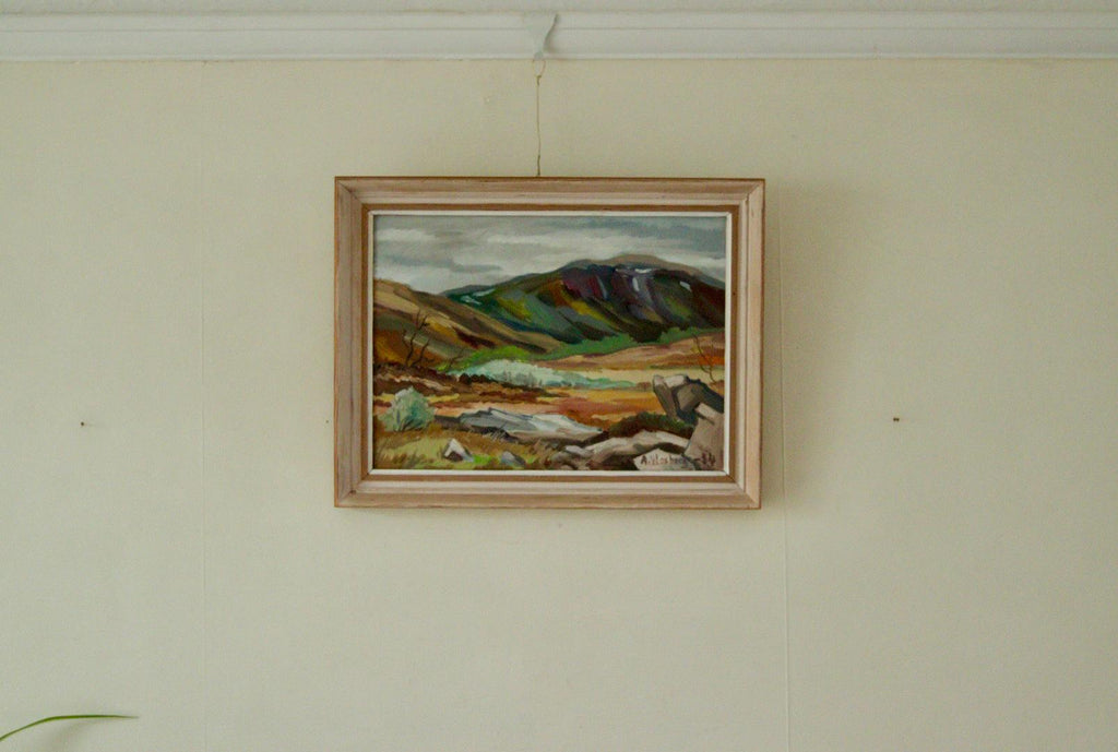 "Landscape with Mountain" A Woxberg
