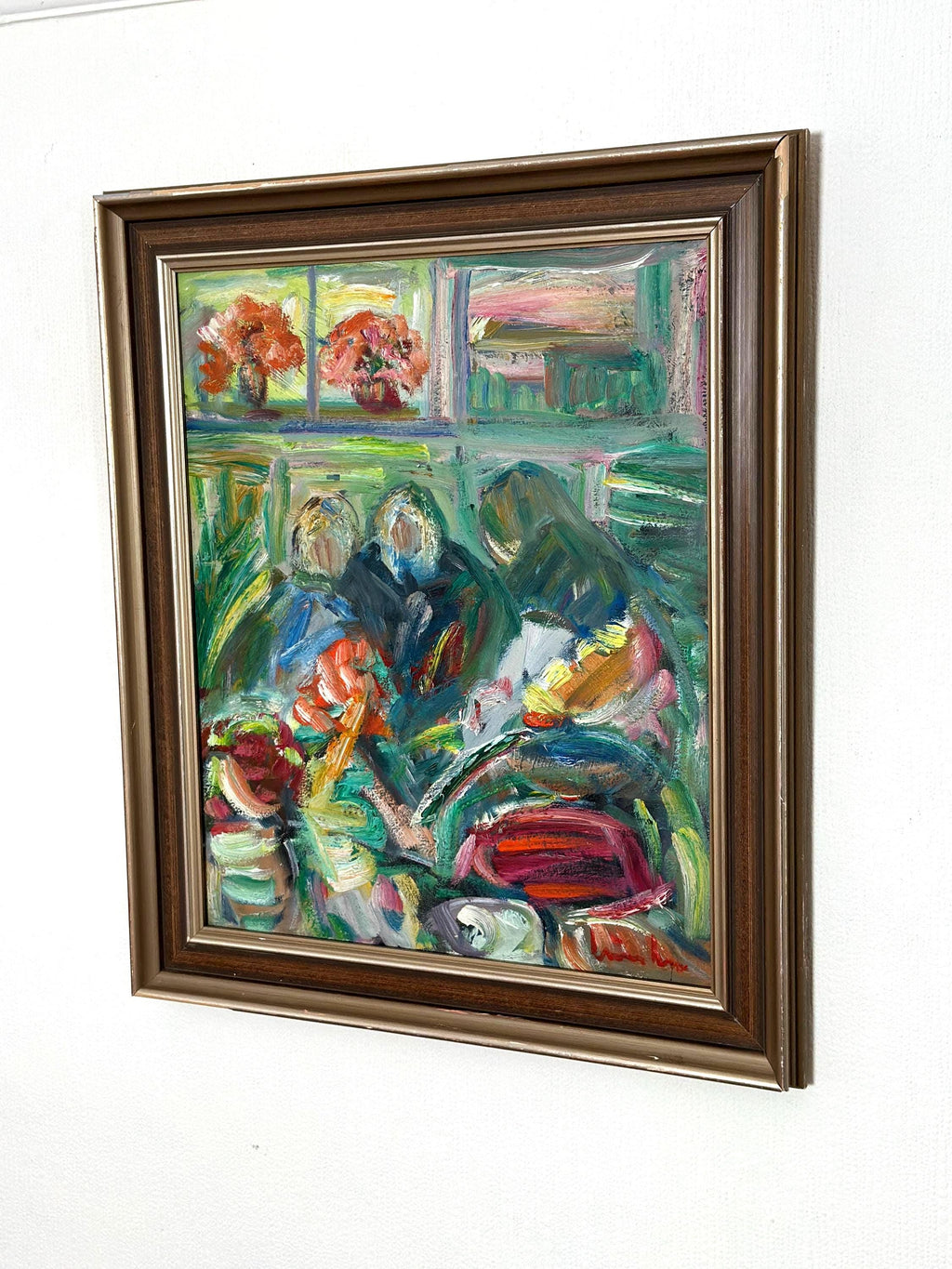 “Interior with Figures” by Erik Lo