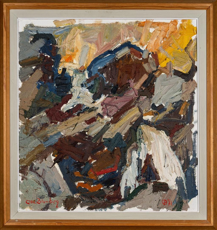 Fjällbäck by Olle Blomberg, 1971