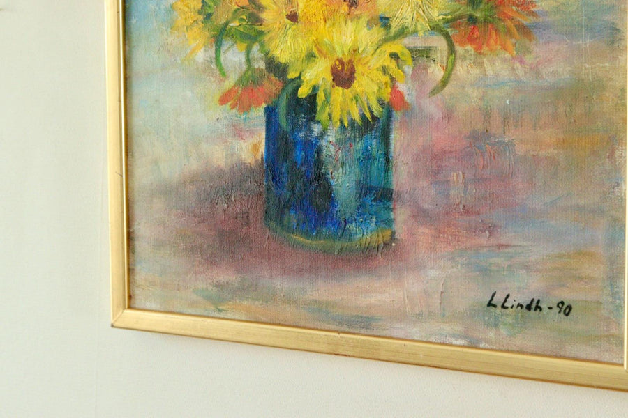 "Orange Bouquet 90" by Lilian Lindh