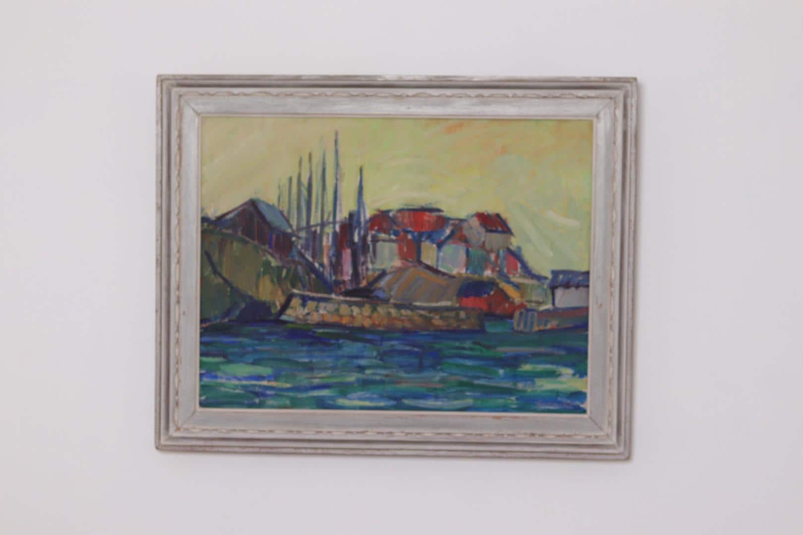 “Bohuslän Fishing Village” by Karl Axel Gadd