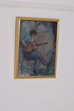 “Troubadour with His Guitar” by Calle Svensson – Åmål, Dalsland