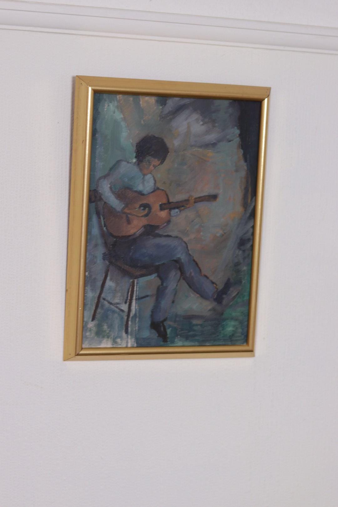 “Troubadour with His Guitar” by Calle Svensson – Åmål, Dalsland