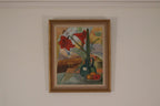 “Amaryllis and Fruit” by A. Lindblom