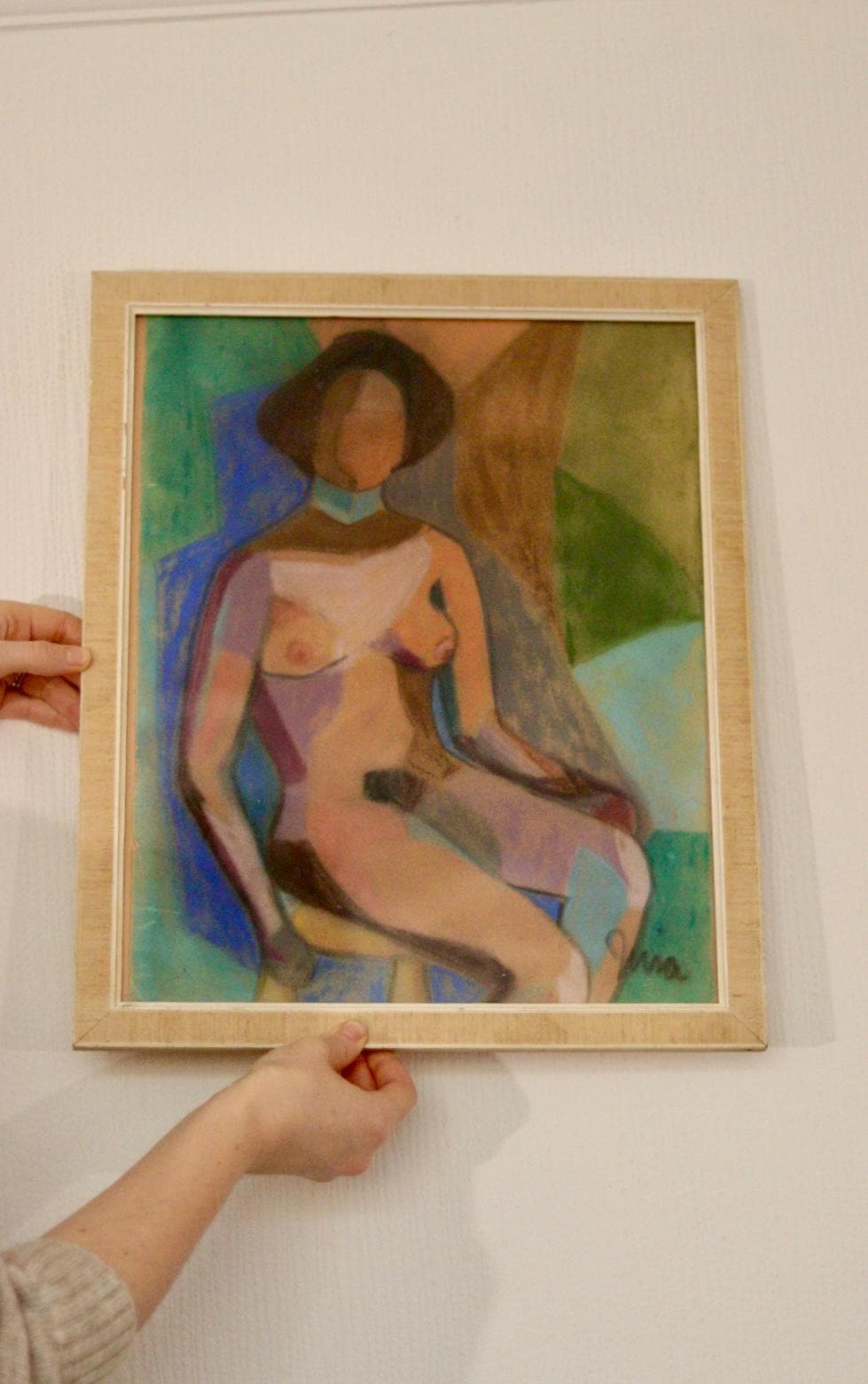 “Sitting Woman” by Mia