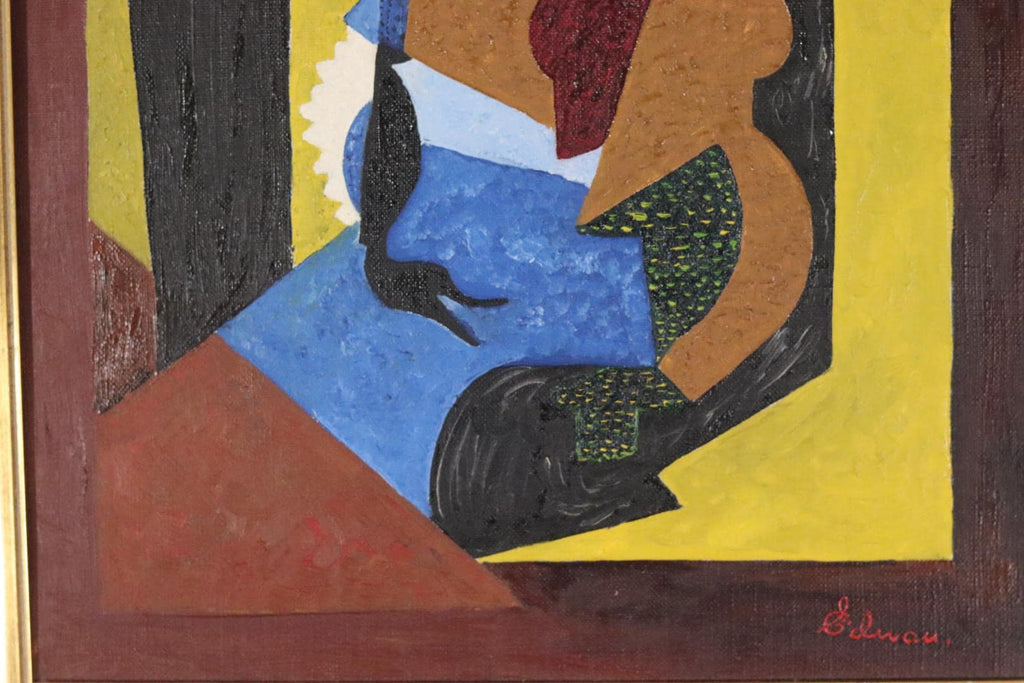 “After Woman with Black Glove” – Signed Edwau