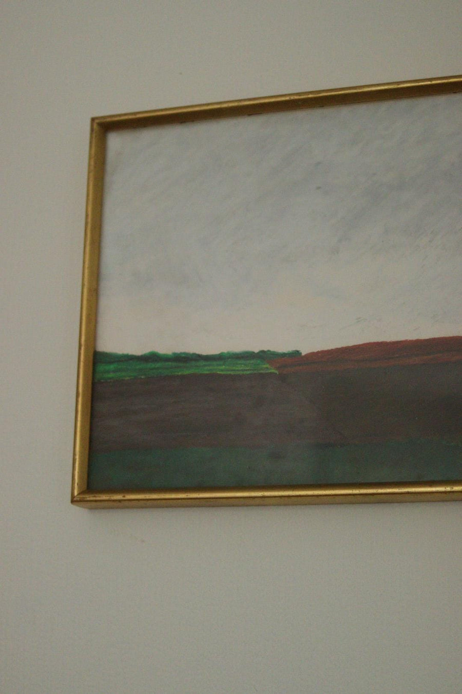 Original Mid-Century Swedish Watercolour On Paper – “Morning” by POA 78
