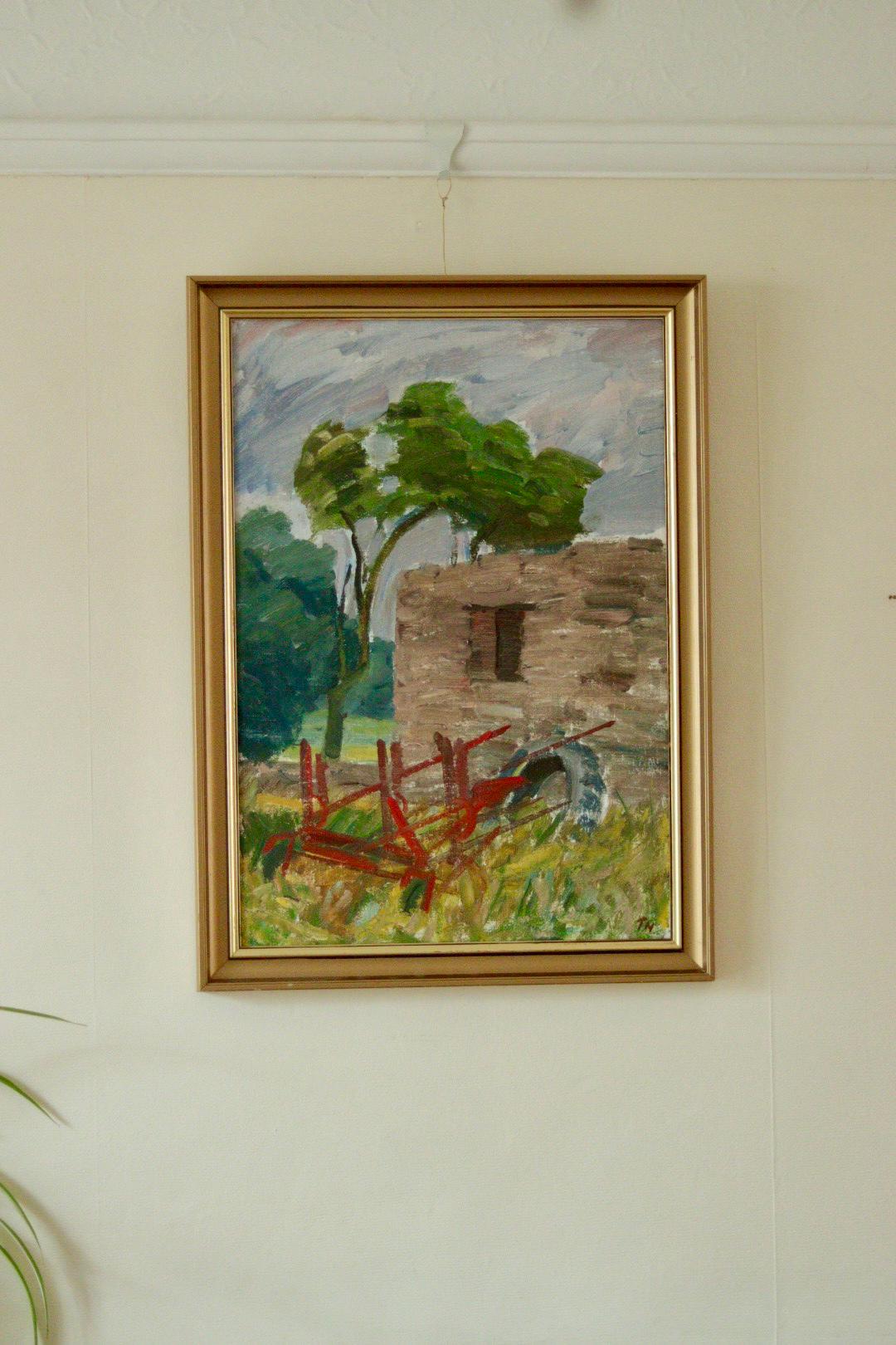 "Farm Motif" T.E. Nilsson