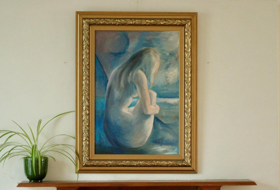 “Seated Woman” –  K. Rolfsson
