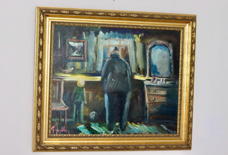 "Looking Through the Window"- by Göte Lundberg