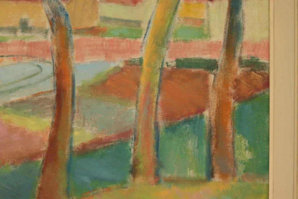 “Houses Obscured by the Trees” by Clas Walter Sundman