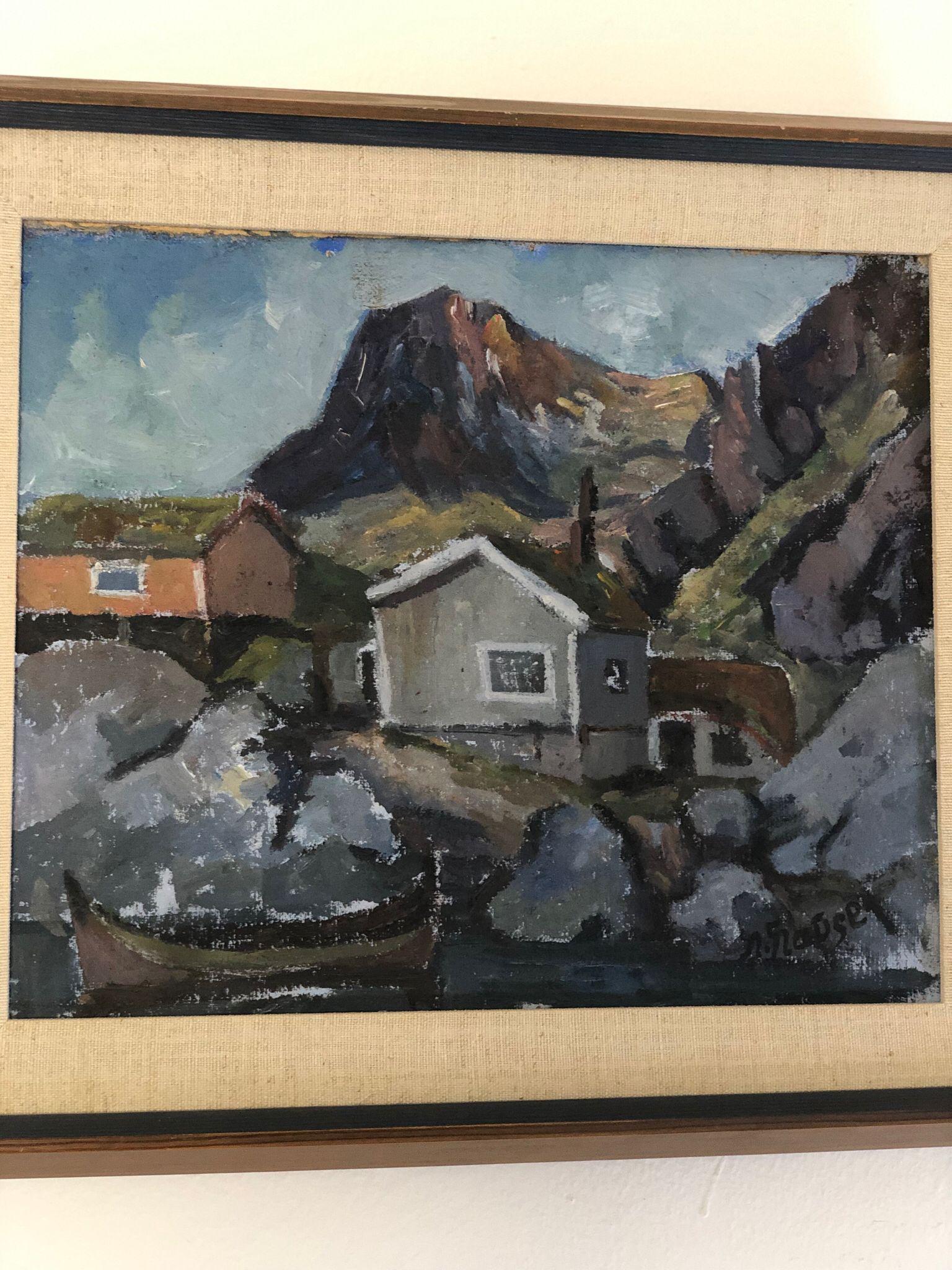 “Hut and Boat” by Hobsey