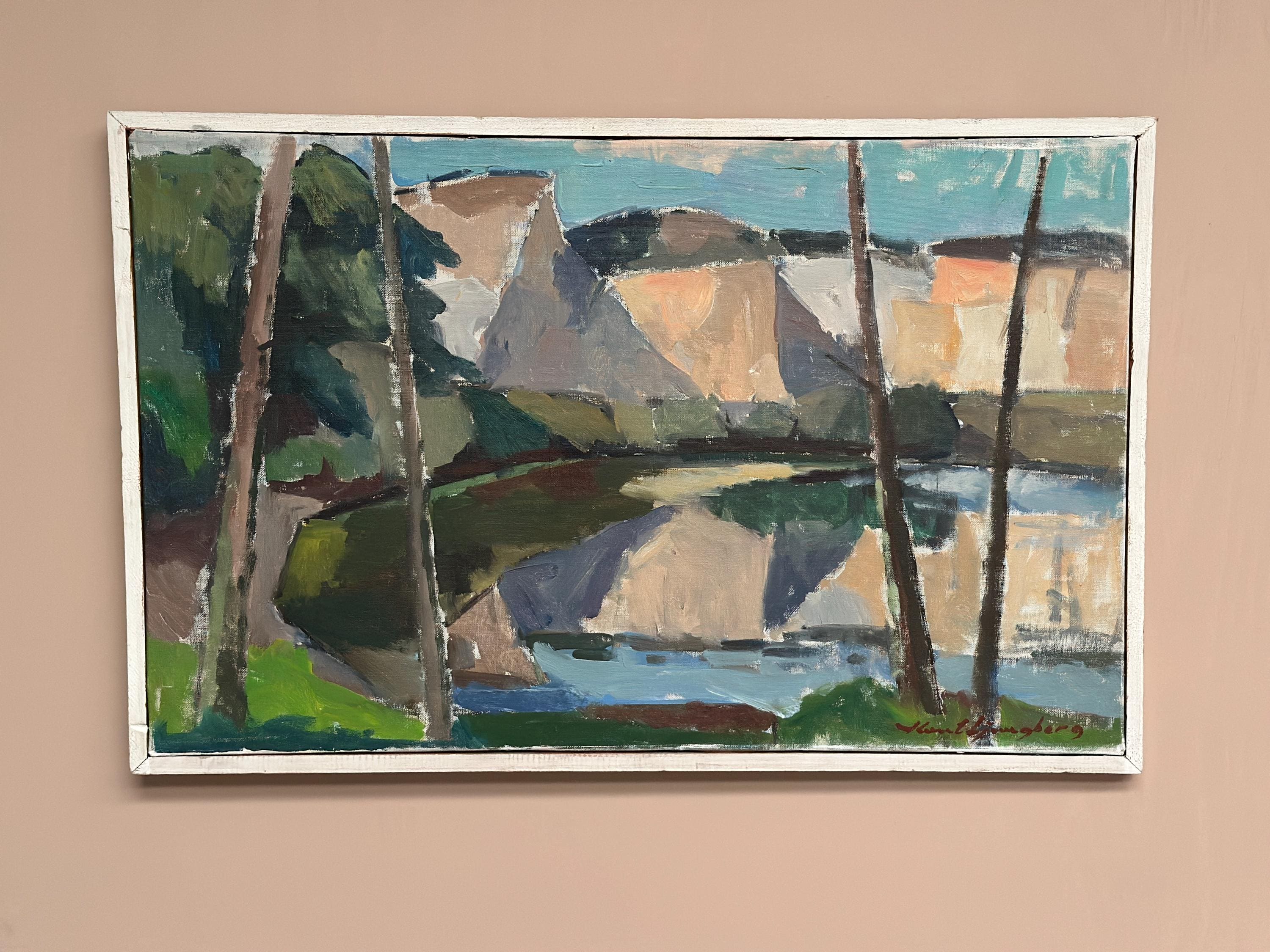 “Abstract Landscape” by Knut Ljungberg