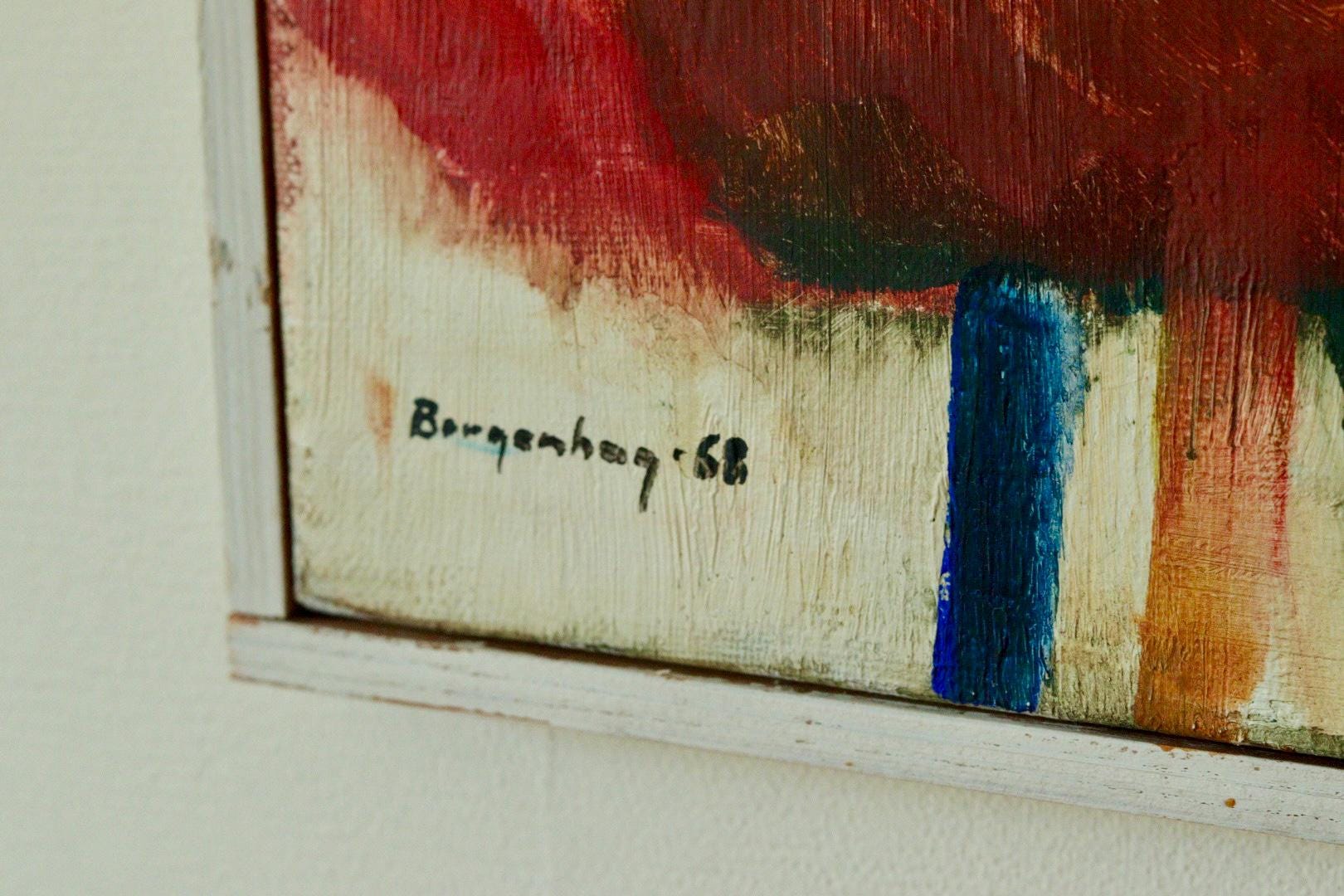 "Abstract " Gunnar Borgenhåg