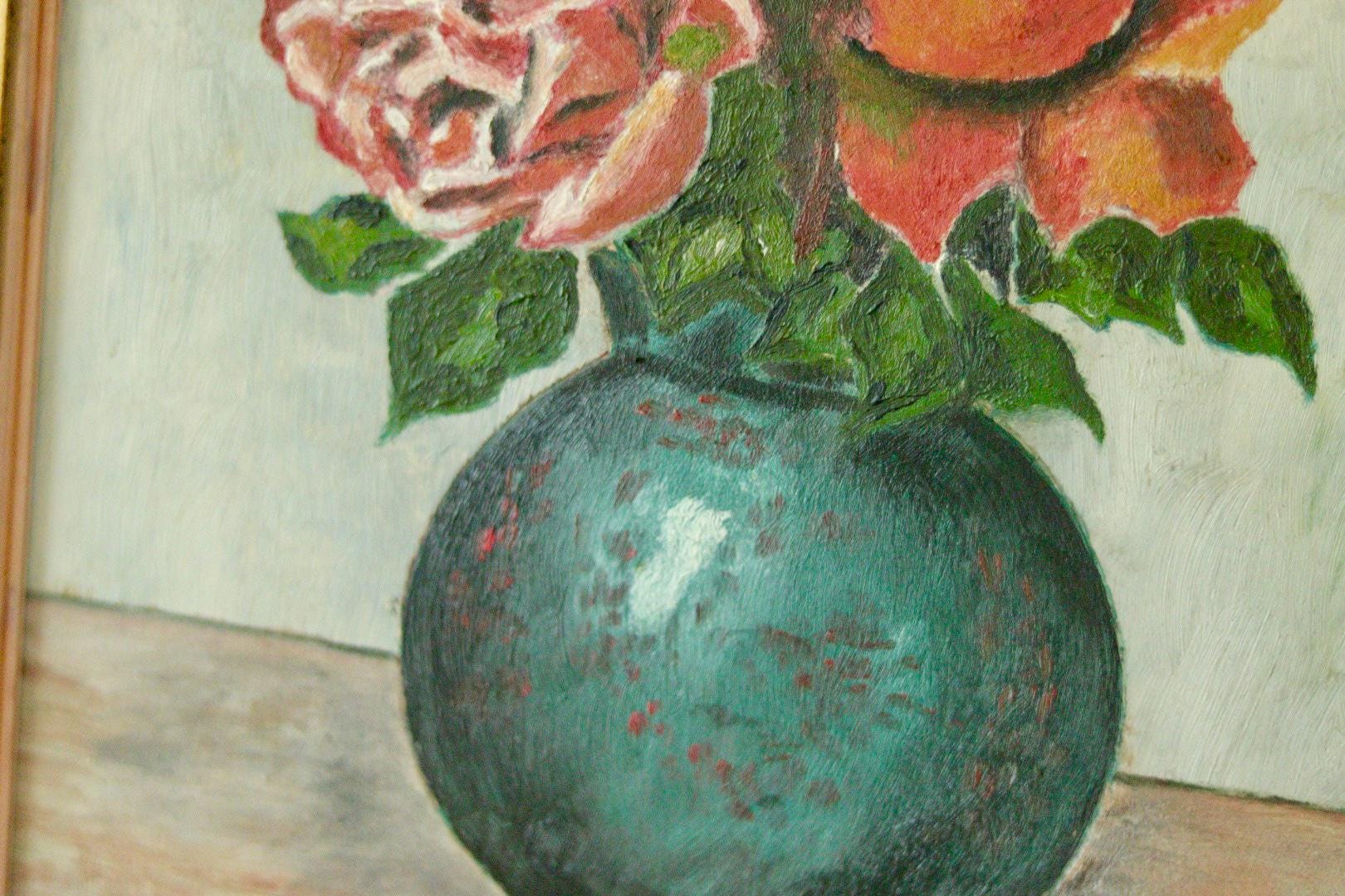 "Still Life Vase" by E. Hermansson