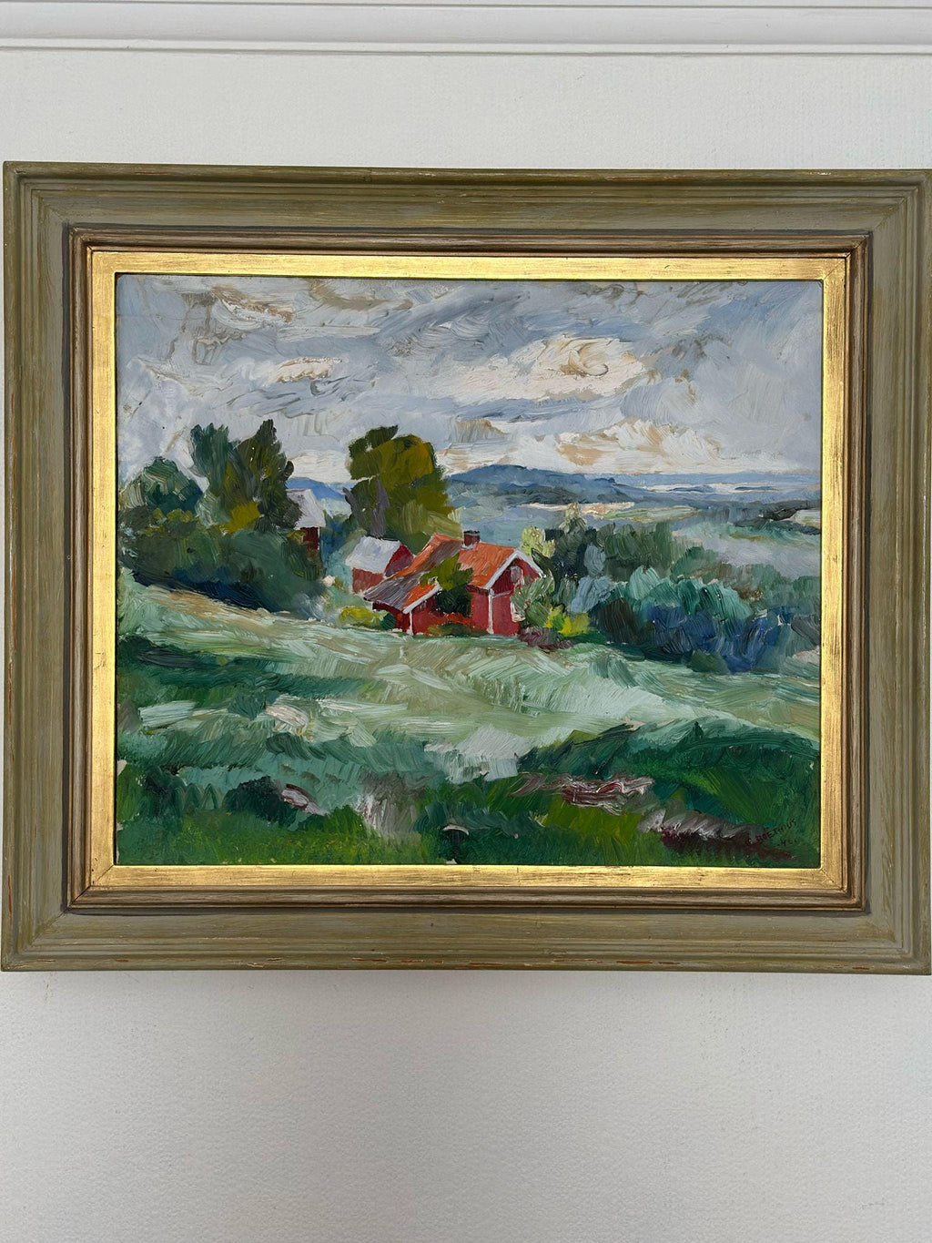 “Landscape” by Erik Boëthius (1897–1970)