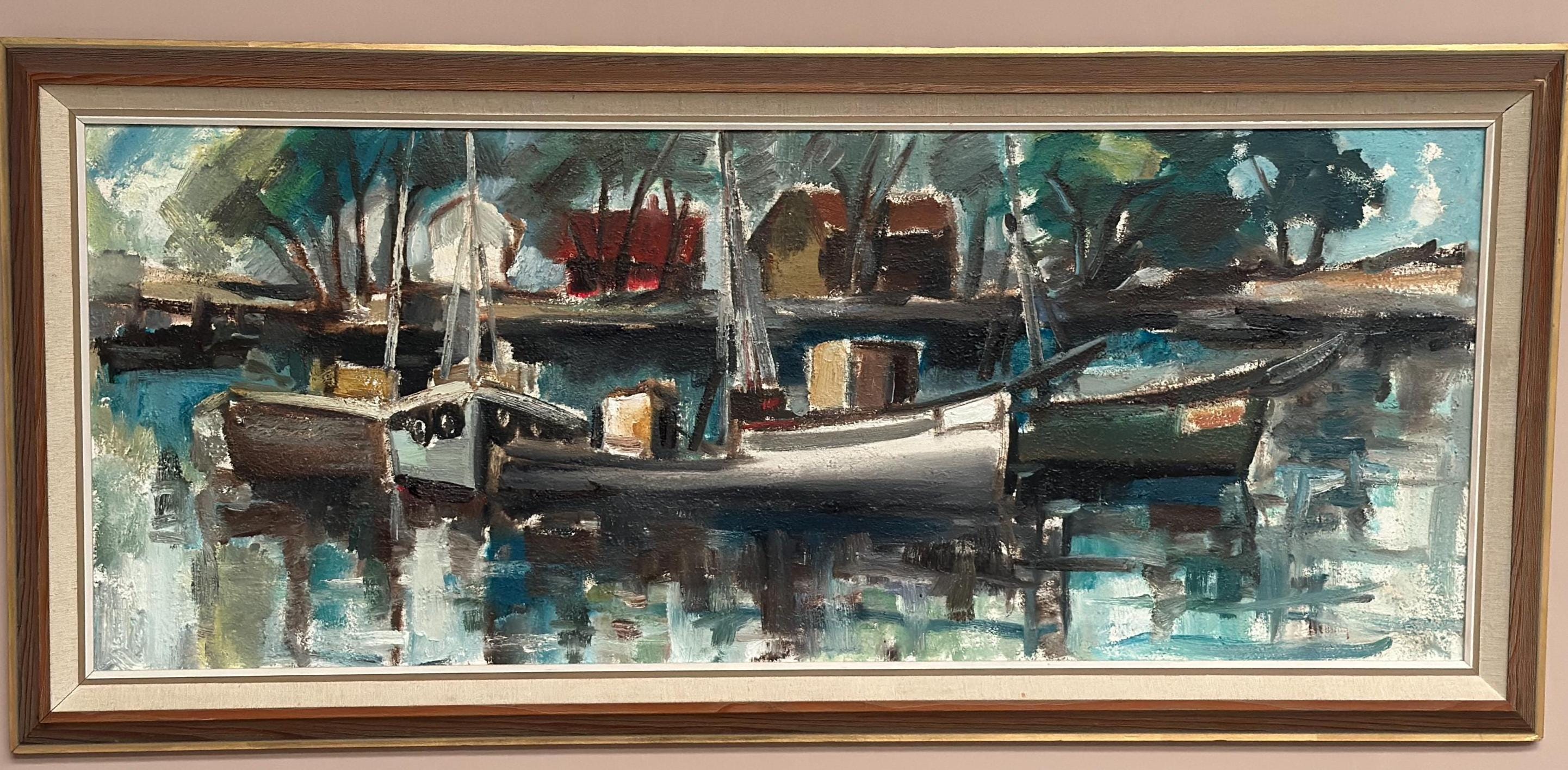 “Harbour Motif” By DAG BJÖRN HELLSING