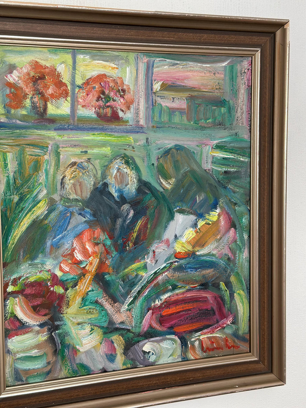 “Interior with Figures” by Erik Lo