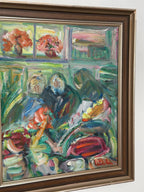 “Interior with Figures” by Erik Lo