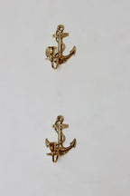 Pair of Vintage Swedish Brass Sconces