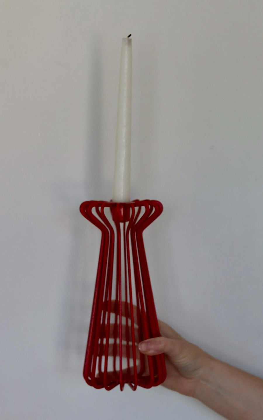 Pair of Vintage IKEA Metal Candle holders